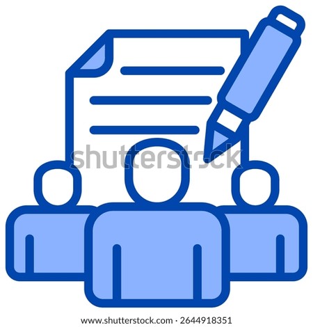 Petition Icon Element for Design