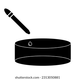 Petri dish icon in filled, thin line, outline and stroke style, vector illustration of two colored and black petri dish vector icon designs can be used for mobile, ui, web