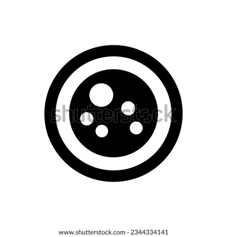 Petri dish icon on white background