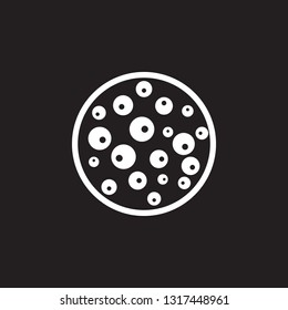 Petri dish icon. Simple element illustration. Petri dish symbol design from Pregnancy collection set. Can be used in web and mobile