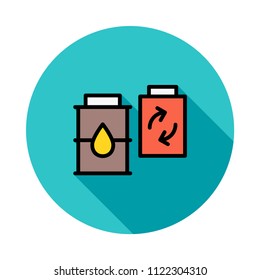 petrol barrel battery 