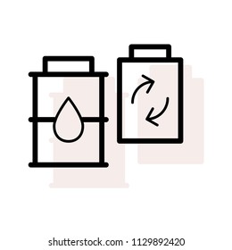 petrol barrel battery 