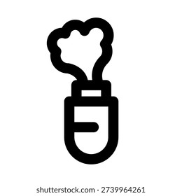 petrol bomb vector icon on a background.Premium quality symbols.vector icons for concept and graphic design