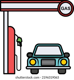 petrol bowsers with vehicle Front View Concept, gasoline pump Vector color Icon Design, crude oil and natural Liquid Gas Symbol, Petroleum and gasoline Sign, power and energy market stock illustration svg