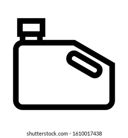 petrol can icon isolated sign symbol vector illustration - high quality black style vector icons
