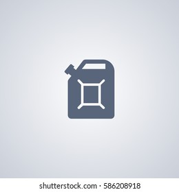 Petrol Containe Icon, Gaz Icon