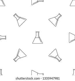 Petrol flask pattern seamless vector repeat geometric for any web design