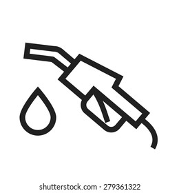 Petrol, gas, pump icon vector image. Can also be used for energy and technology. Suitable for web apps, mobile apps and print media.