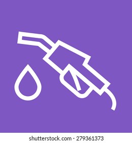Petrol, gas, pump icon vector image. Can also be used for energy and technology. Suitable for web apps, mobile apps and print media.