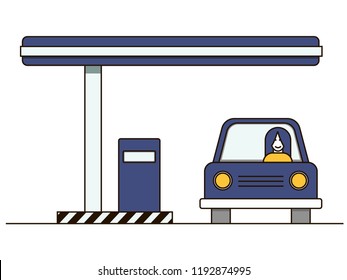 Petrol Gas Station