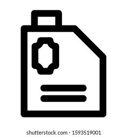 petrol icon isolated sign symbol vector illustration - high quality black style vector icons
