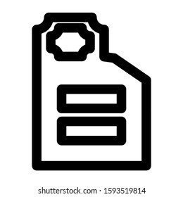 petrol icon isolated sign symbol vector illustration - high quality black style vector icons
