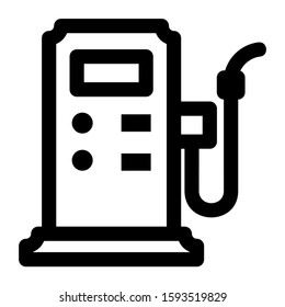 petrol icon isolated sign symbol vector illustration - high quality black style vector icons
