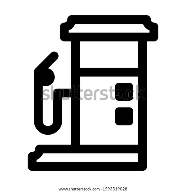 petrol icon isolated sign symbol\
vector illustration - high quality black style vector\
icons\
