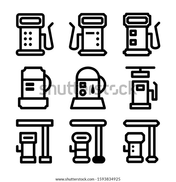 petrol icon isolated\
sign symbol vector illustration - Collection of high quality black\
style vector icons\
