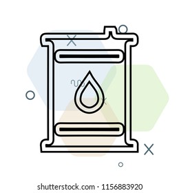 Petrol icon vector can be used as png, Petrol