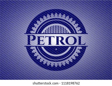 Petrol with jean texture