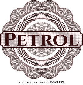 Petrol money style rosette