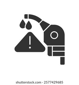Petrol Pump Icon - Alert Warning Icon