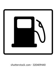 Petrol pump logo