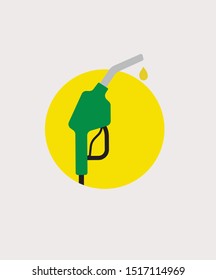 Petrol pump vector logo graphic design.