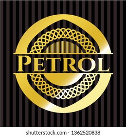 Petrol shiny badge