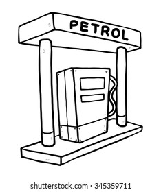 كاف ضع سويا الملاذ الآمن petrol pump drawing image - talentojmc.com