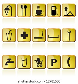 petrol station icon