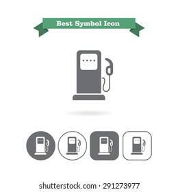 Petrol station icon