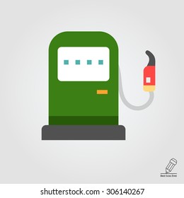 Petrol station icon