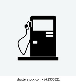 petrol station icon vector