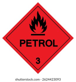 Petrol Symbol Sign , Vector Illustration, Isolate On White Background Label .EPS10