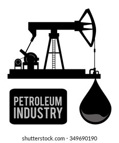 Petroleum concept with price icons design, vector illustration 10 eps graphic.