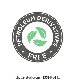 Petroleum derivatives free icon. Vector illustration.