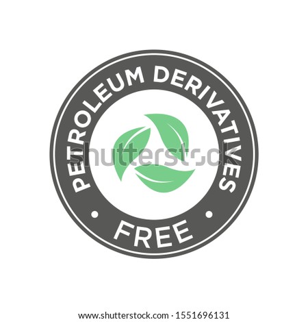 Petroleum derivatives free icon. Vector illustration.