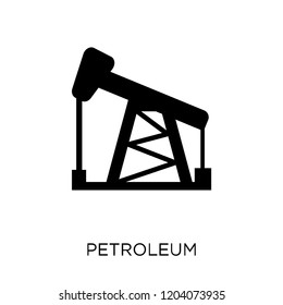 Petroleum icon. Petroleum symbol design from Desert collection. Simple element vector illustration on white background.