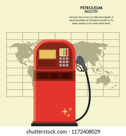 Petroleum industry concept