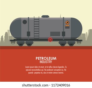 Petroleum industry concept