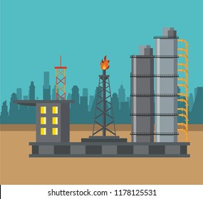 Petroleum industry concept Petroleum industry concept