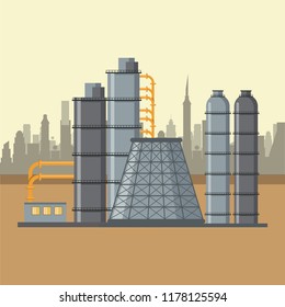 Petroleum industry concept