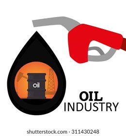 Petroleum industry design, vector illustration eps 10.