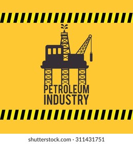 Petroleum industry design, vector illustration eps 10.