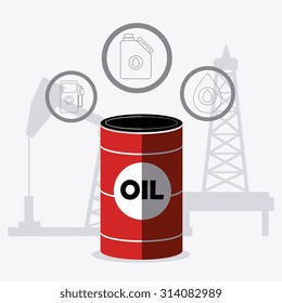 Petroleum industry design, vector illustration eps 10.