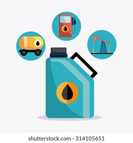 Petroleum industry design, vector illustration eps 10.