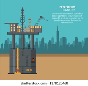 Petroleum industry poster