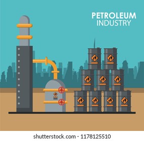 Petroleum industry poster