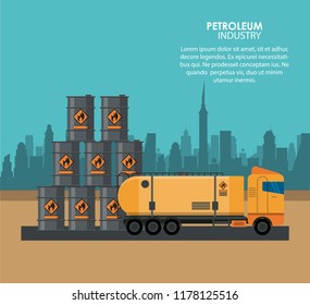 Petroleum industry poster