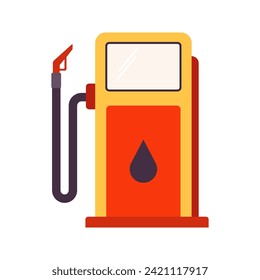 Petroleum industry. Vector fuel, oil, gas and energy illustration. Gasoline station or power symbol and element