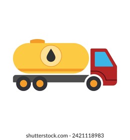 Petroleum industry. Vector fuel, oil, gas and energy illustration. Gasoline station or power symbol and element