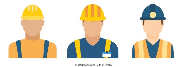 Diseño de trabajadores de la industria petrolera, Ingeniería de trabajadores de fábrica e ilustración vectorial de ingeniero